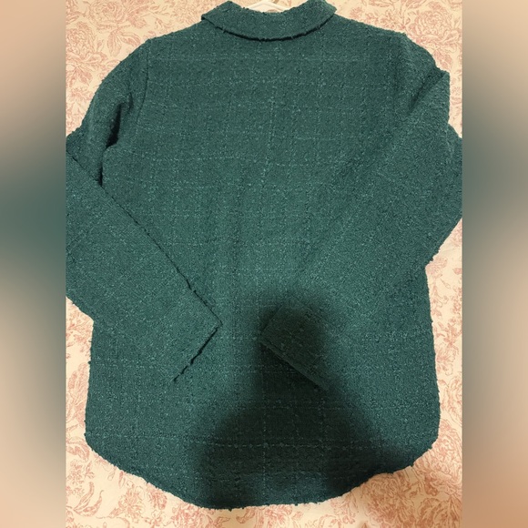 Abercrombie Oversized Tweed Blazer Size S NWT - Picture 5 of 5